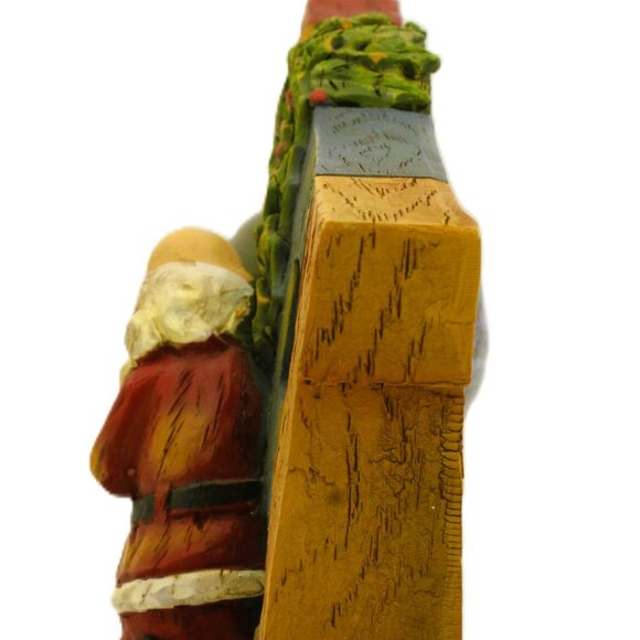 Roman Santa Noel Snow Globe Baby Jesus Nativity Glitter Dome Christmas Decor - Picture 6 of 12